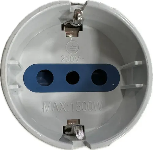 ADAPTADOR 1 SCHUKO + 2 2P+T SALIDA ESTANDAR MIG