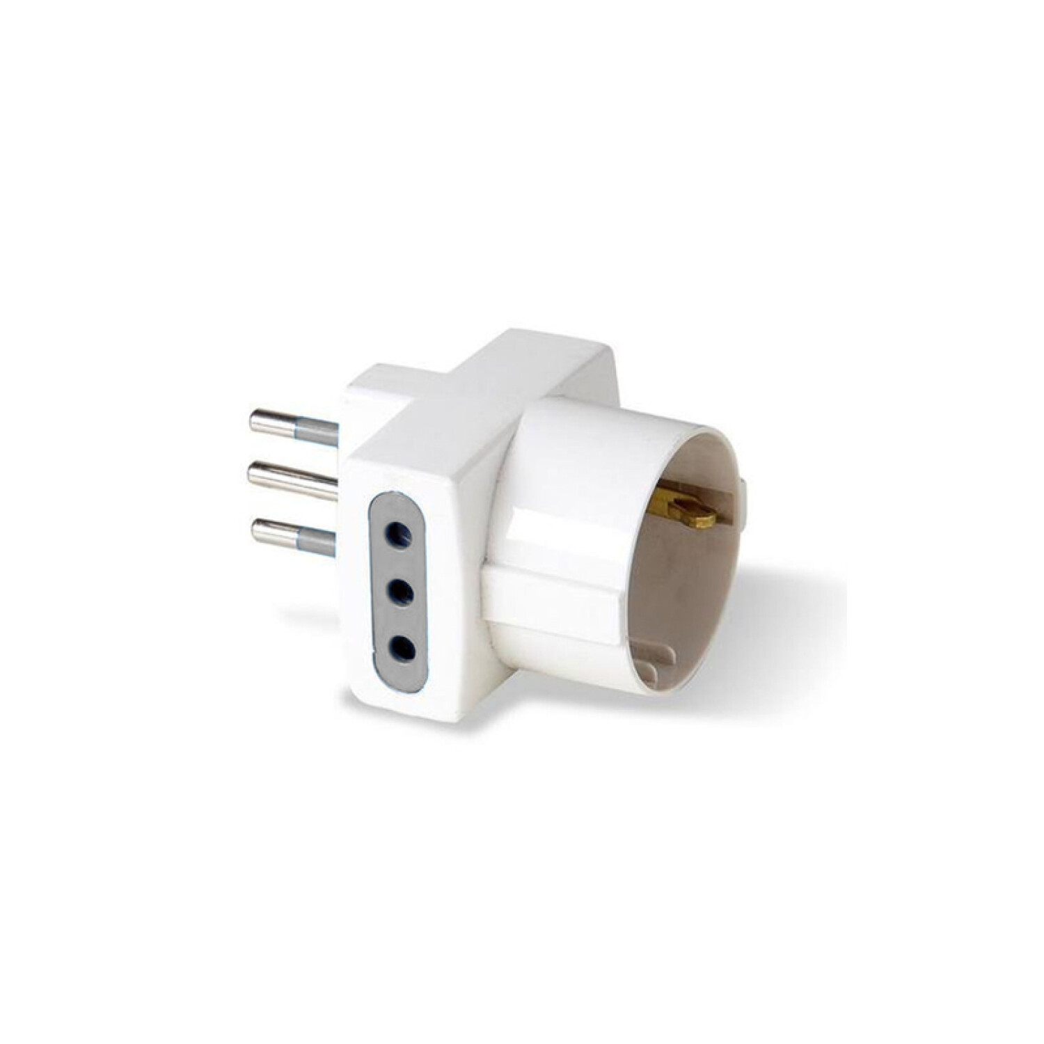ADAPTADOR 3L A 1 SCHUKO + 2 2P+T ELECTRALINE