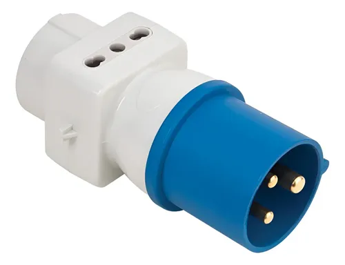 ADAPTADOR TOMACORRIENTE INDUSTRIAL A SCHUKO + 2 2P+T