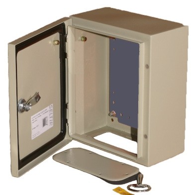GABINETE MTALICO IP65 C/BANDEJA 400X300X200MM