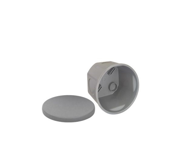 CAJA DERIVACION ESTANCA REDONDA 80MM STECK
