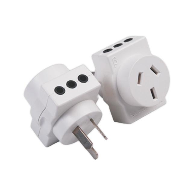 ADAPTADOR 1 ESTANDAR + 2 2P+T SALIDA ESTANDAR MIG