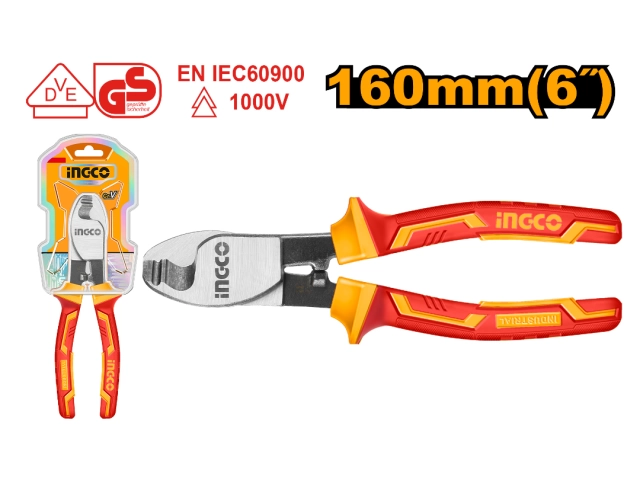 ALICATE AISLADO 6´´ CORTA CABLE INGCO