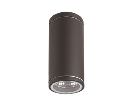 APLIQUE DE TECHO P/ EXTERIOR IP54 GU10 NEGRO VIVION