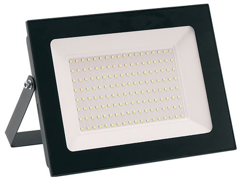 PROYECTOR LED SLIM 100W 6500K NEGRO FRIA VIVION