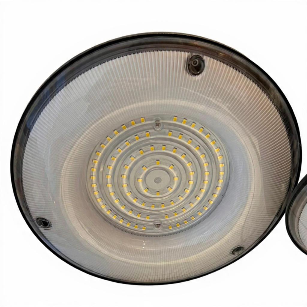 LUMINARIA CAMPANA ALUMINIO K01 150W 16500LM 90° FRIA IP65 HIGH TECH
